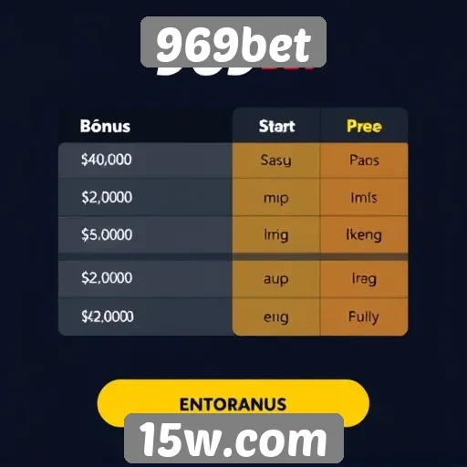 Comparativo entre bônus e promoções do 969bet