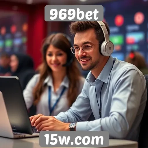 Suporte ao cliente da 969bet em foco